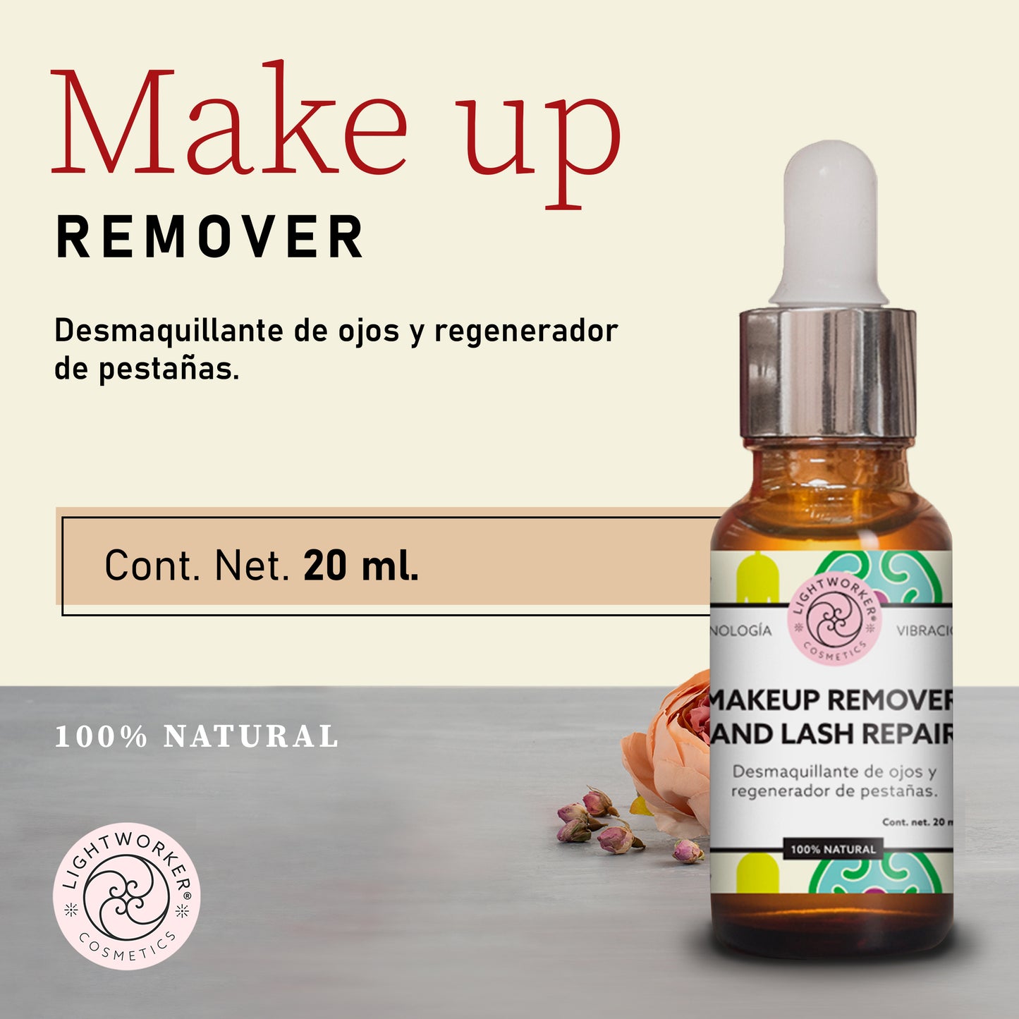 Make Up Remover & Lash Repair/ Desmaquillante